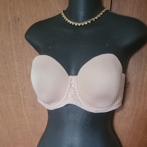Vanity Fair Soft Beige Bra